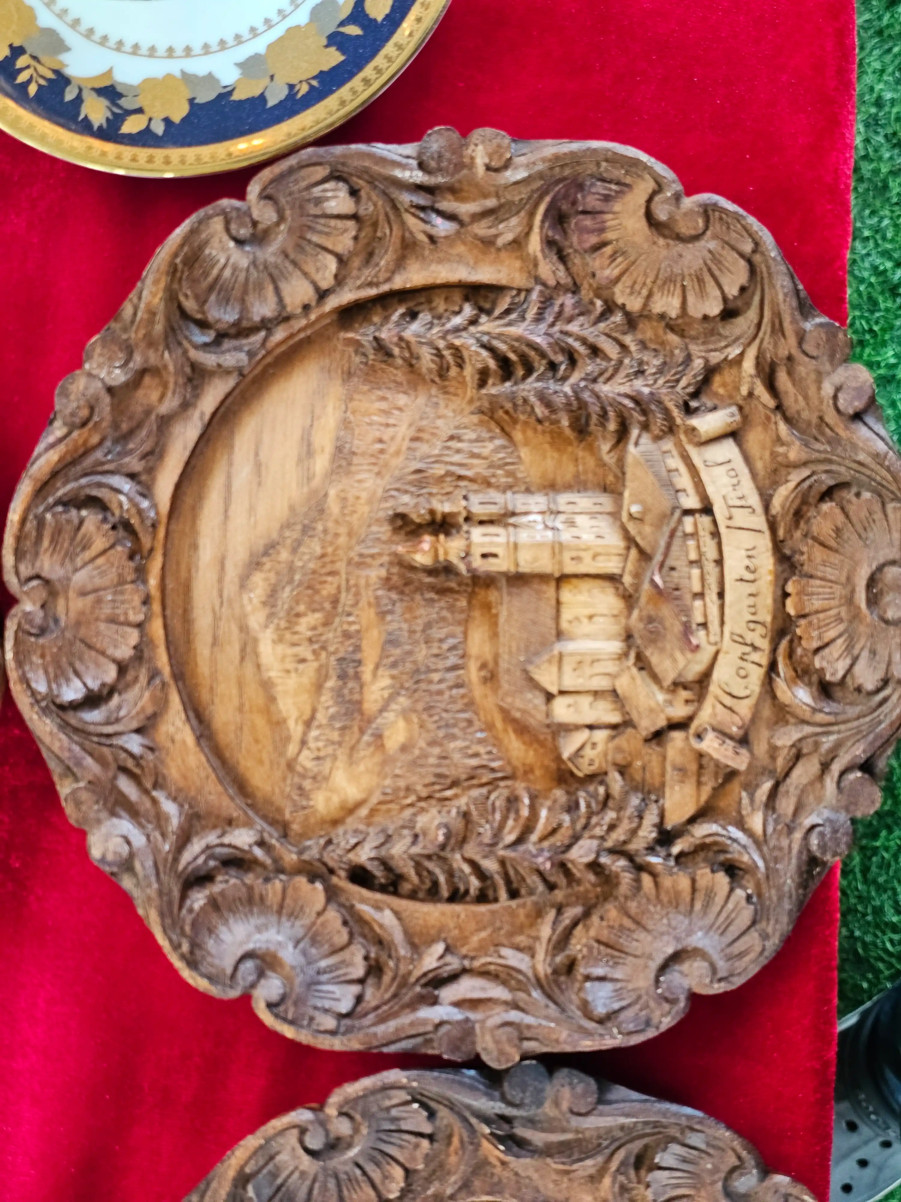 Carved Wall Plate, Kopfgarten Tirol
