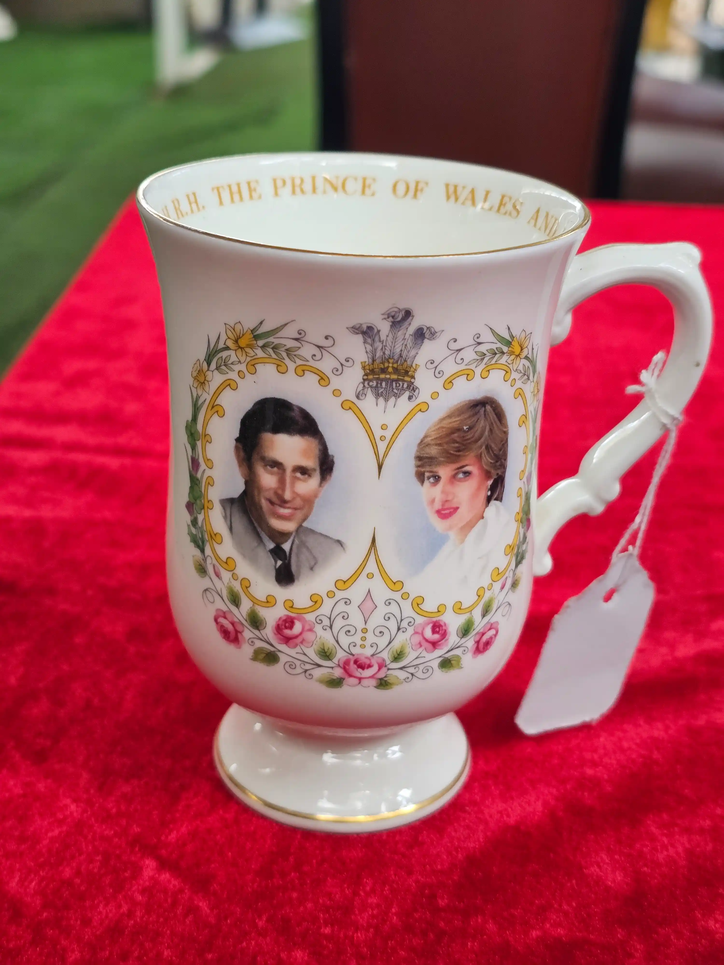 Commemorative Porcelain Tankard