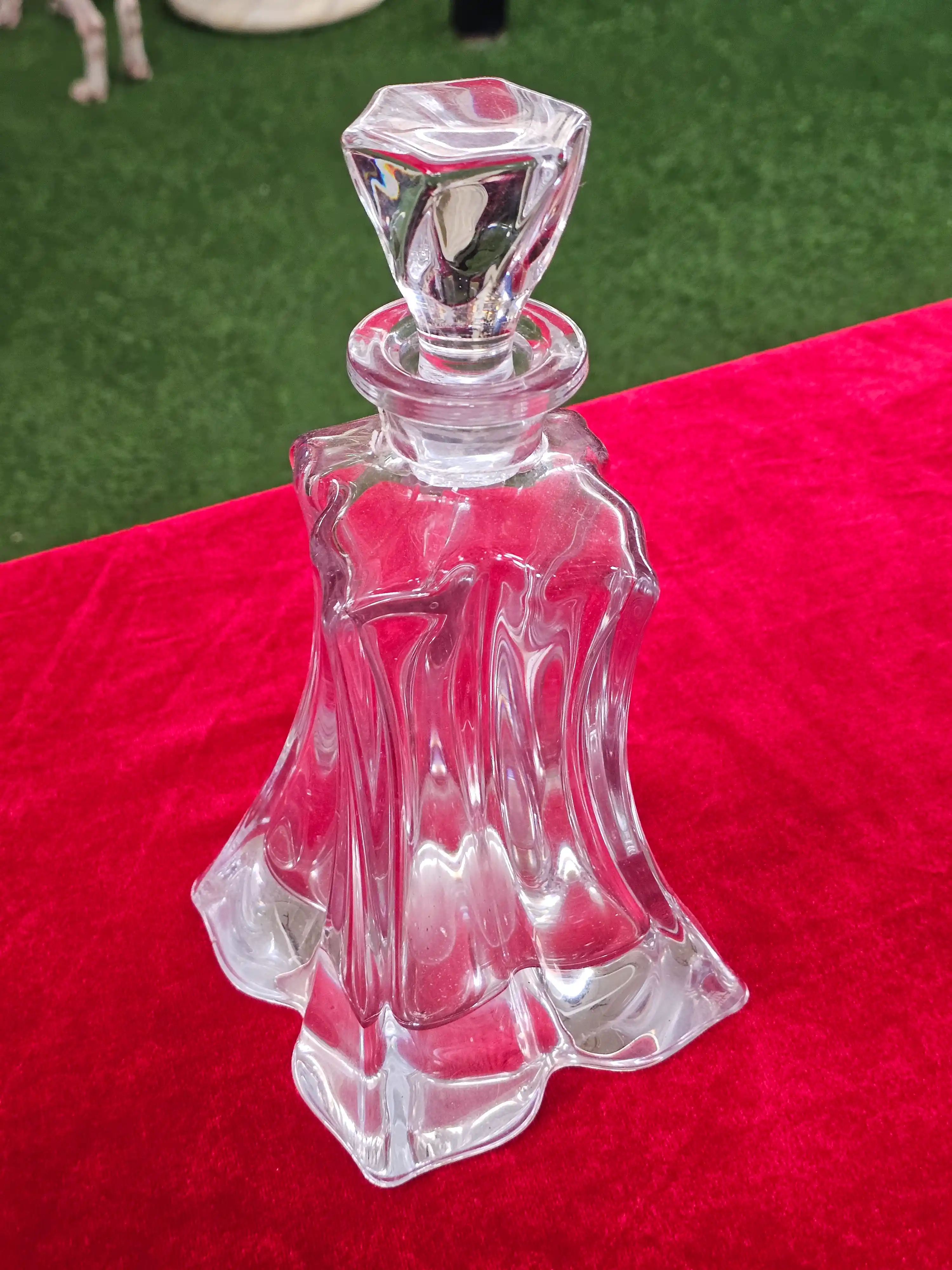 Draped-Form Crystal Decanter — photo 2