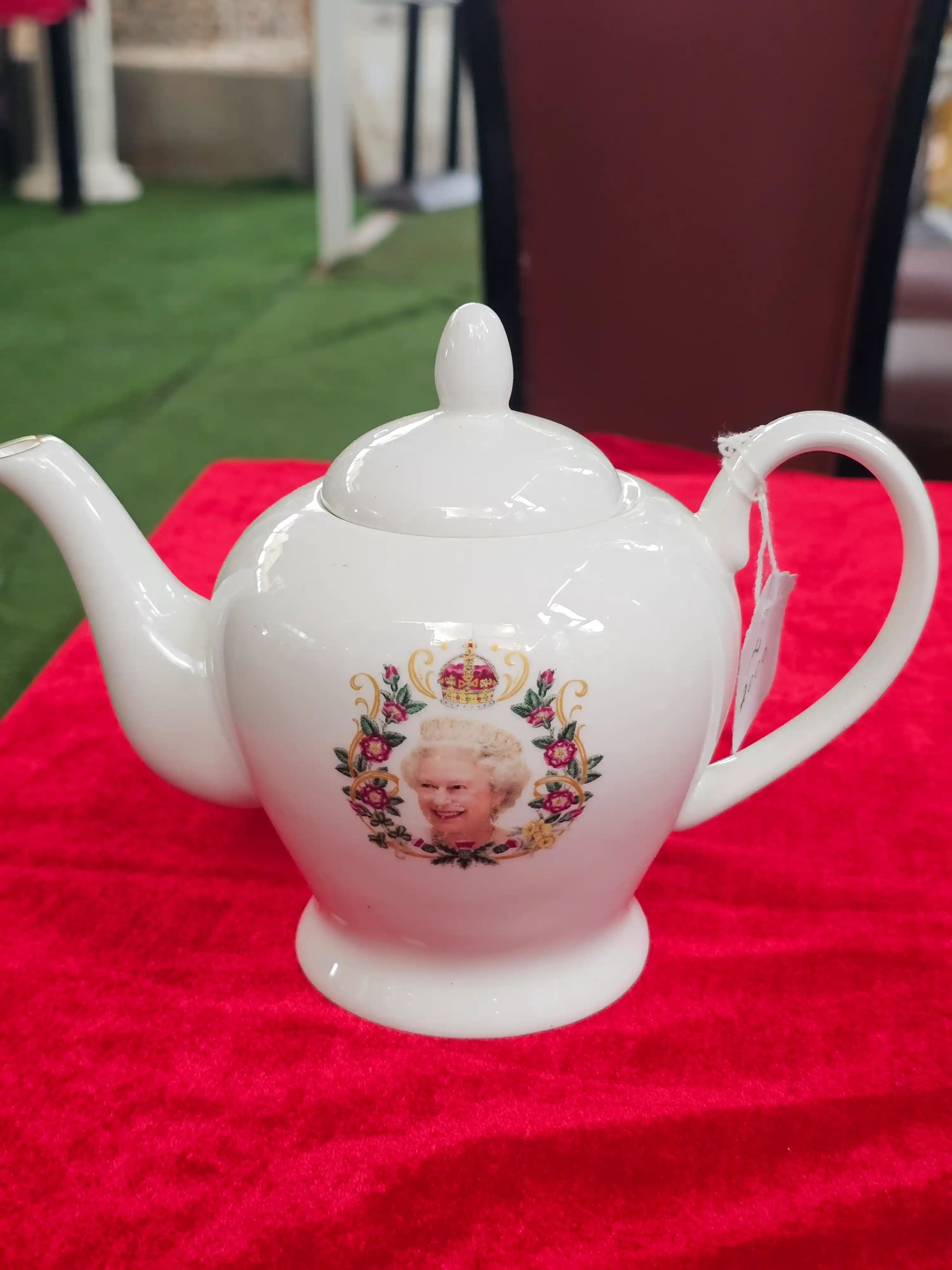 Commemorative Porcelain Teapot
