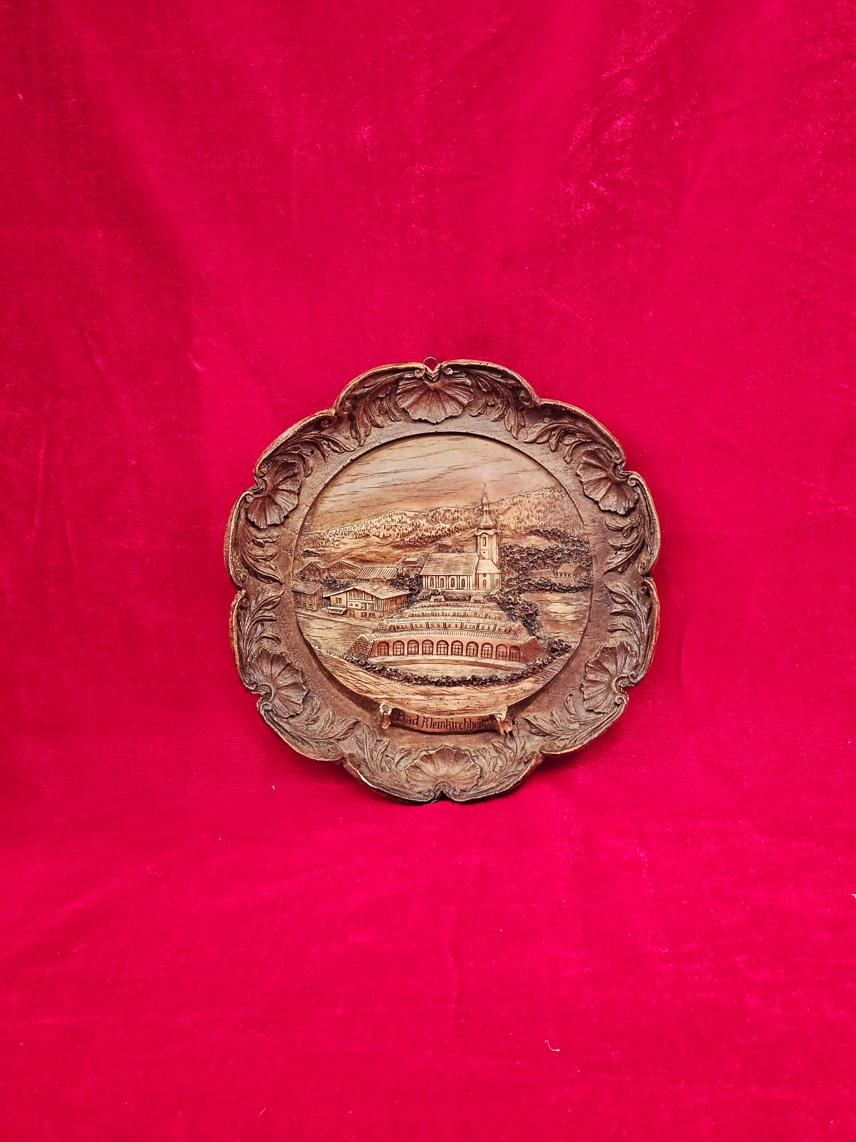 Vintage Alpine Scenic Relief Wall Plaques - Set of 6 — photo 3